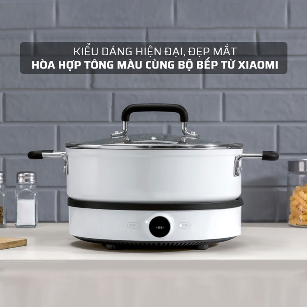 Nồi nấu canh, nấu lẩu đa năng Xiaomi Mijia GJT02CM - Hàng Nhập Khẩu