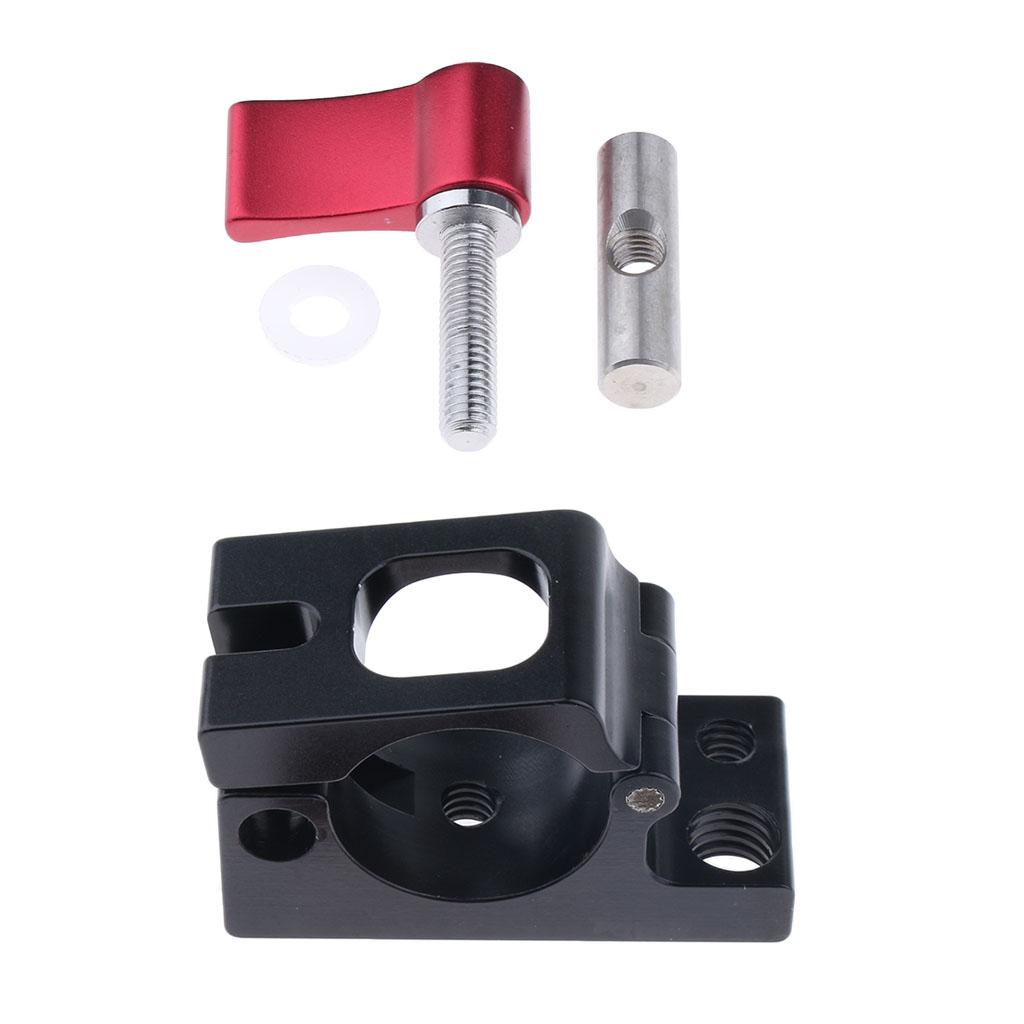 Hilabee 25 Mm Đèn Núi Đứng Giá Đỡ Thanh Giá Đỡ Kẹp Cho DJI Ronin-M Ronin-MX