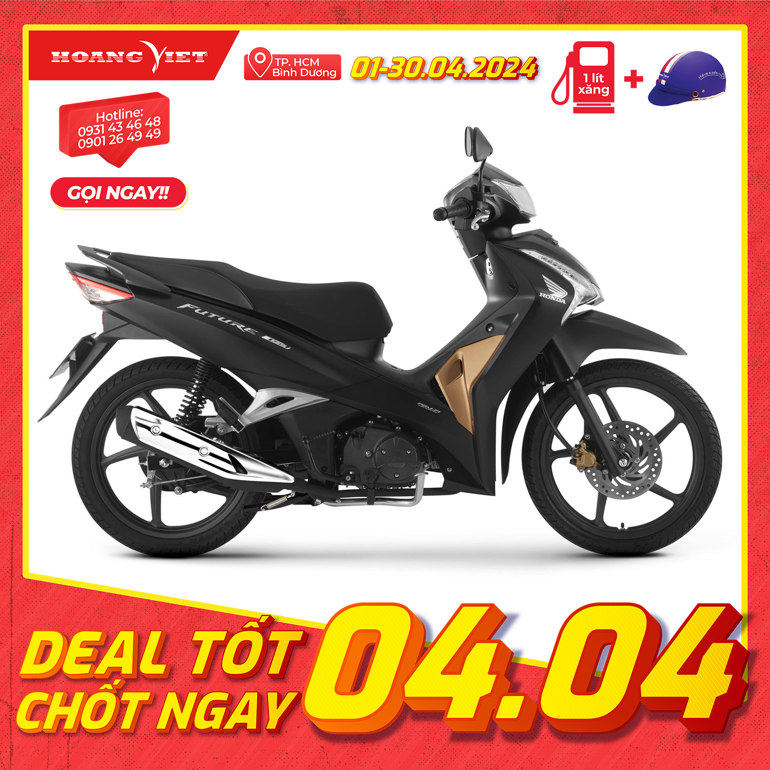 Xe Máy Honda FUTURE 125 FI 2024 - Phiên Bản Đặc Biệt