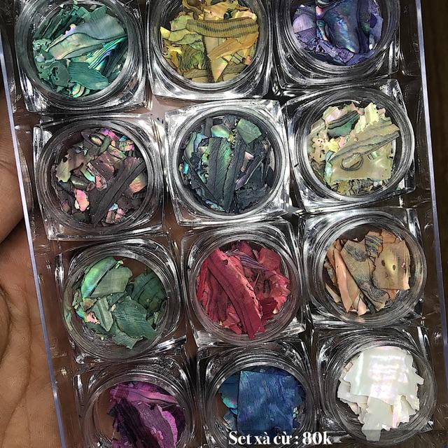 Set xà cừ 12 ô
