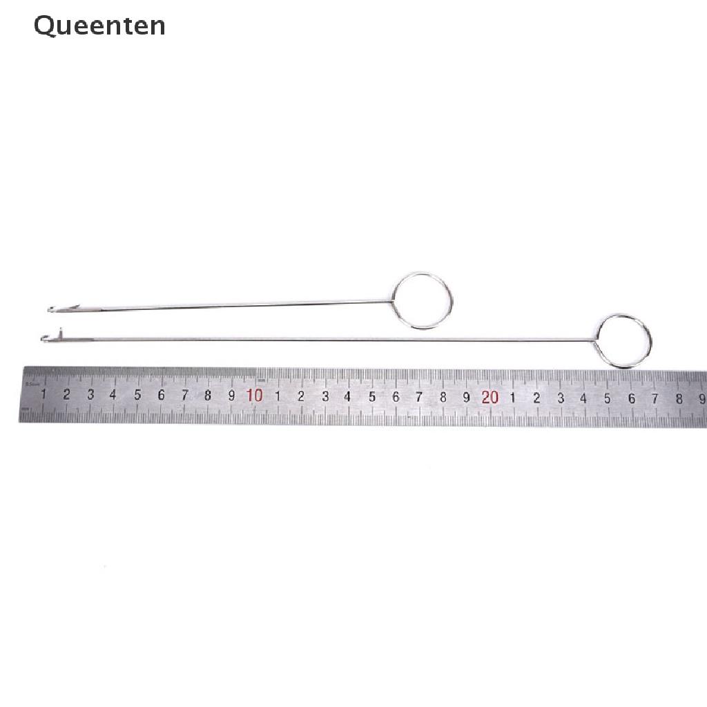 Queenten Stainless Steel Sewing Loop Turner Hook Embroidery DIY Needlework Tools QT