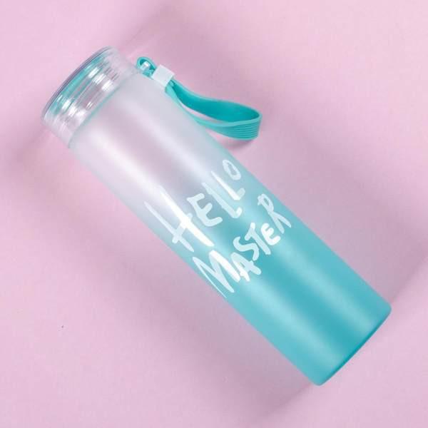 Bình Nước Thủy Tinh Hello Master 480ml