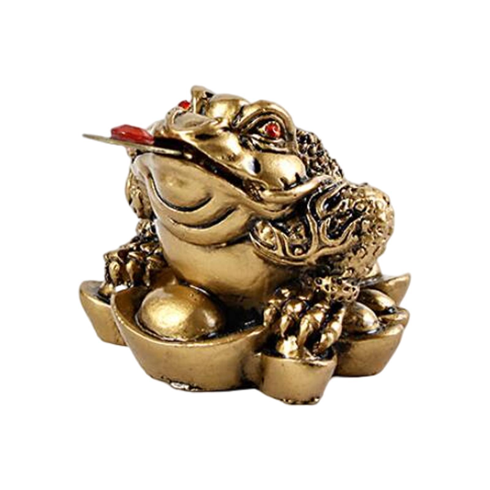 Resin Feng Shui  Wealth Statue Lucky Gifts for Tabletop Decor