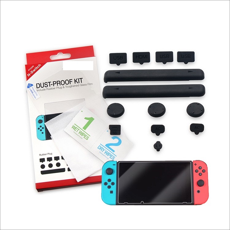 bộ kit chống bụi 12 tấm cho nintendo switch