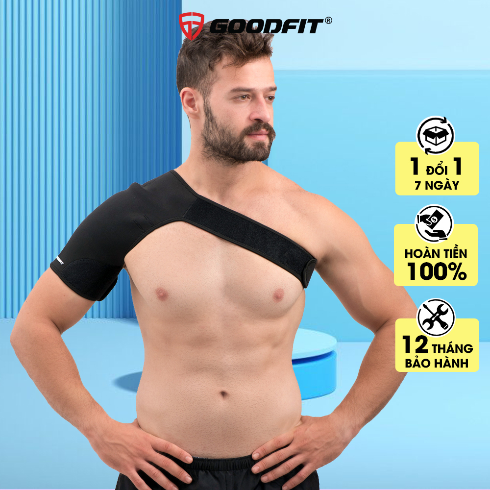 Đai bảo vệ, cố định khớp vai có điều chỉnh GoodFit GF702S  - Phải