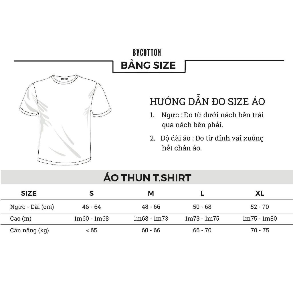 Áo Thun Ngắn Tay Cổ Tròn Nam BY COTTON White Ribbed Tee 0922