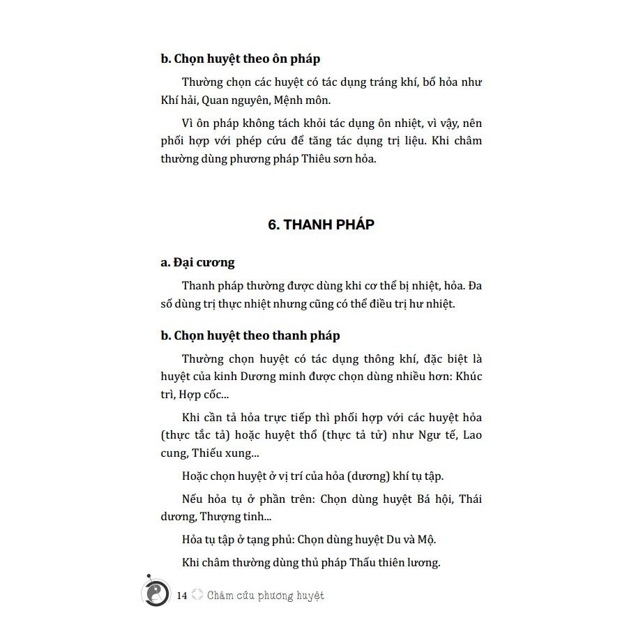 Sách Châm Cứu Phương Huyệt (Bìa Mềm)