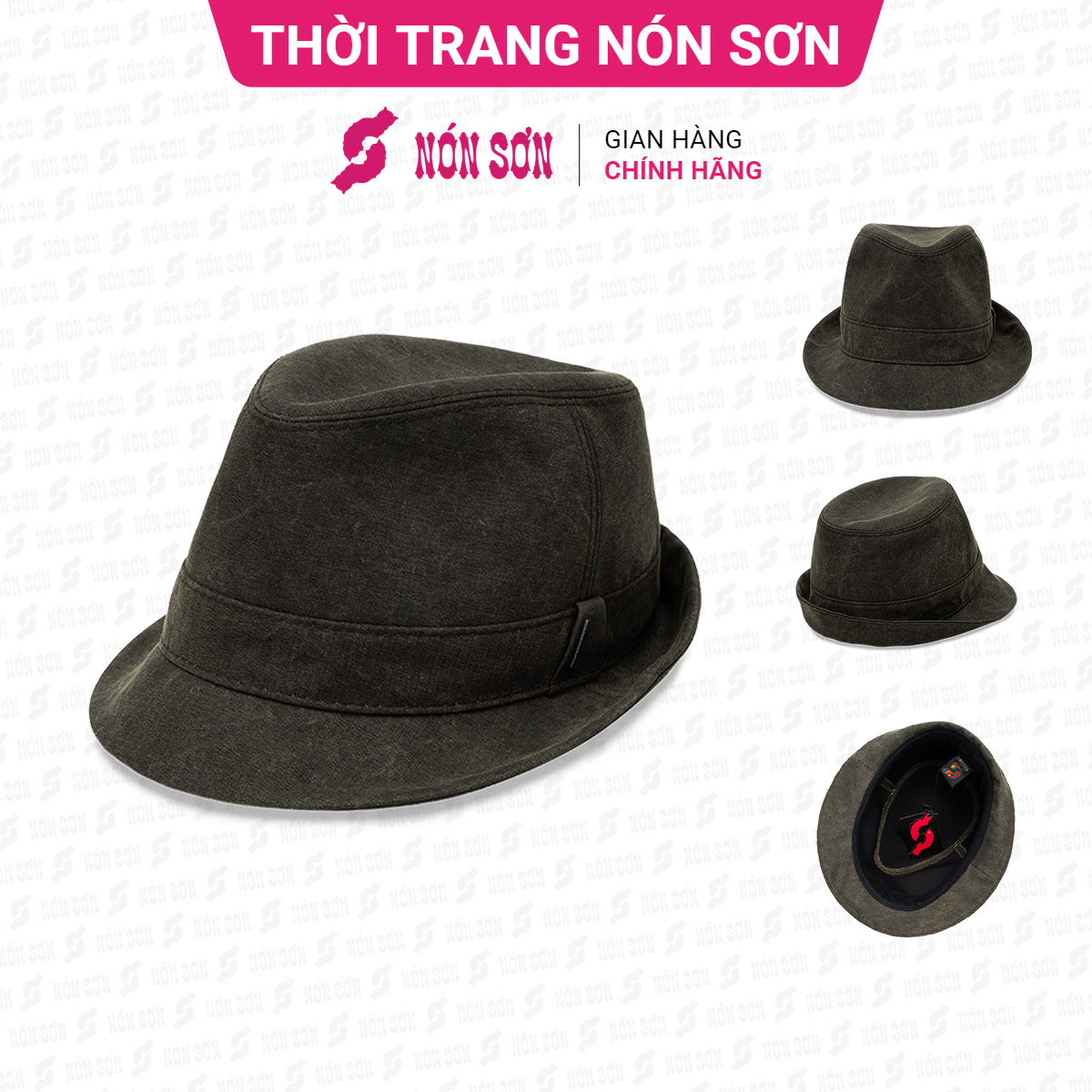 ƯU ĐÃI - Mũ phớt thời trang NÓN SƠN chính hãng P2-XR1