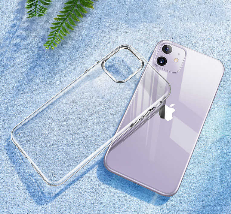 Ốp lưng cho iPhone 11 Silicon trong suốt cao cấp chống trầy xước, chống va đập bảo vệ toàn diện