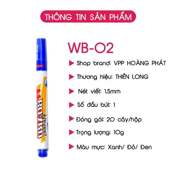 Bút Lông Bảng WB-02 Xanh