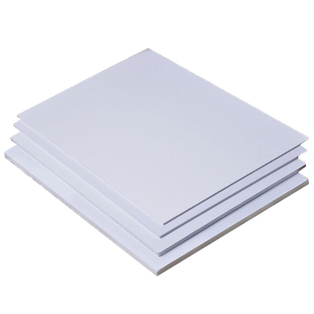 2 Miếng DIY PVC Sheets Bọt Board Craft Model Building