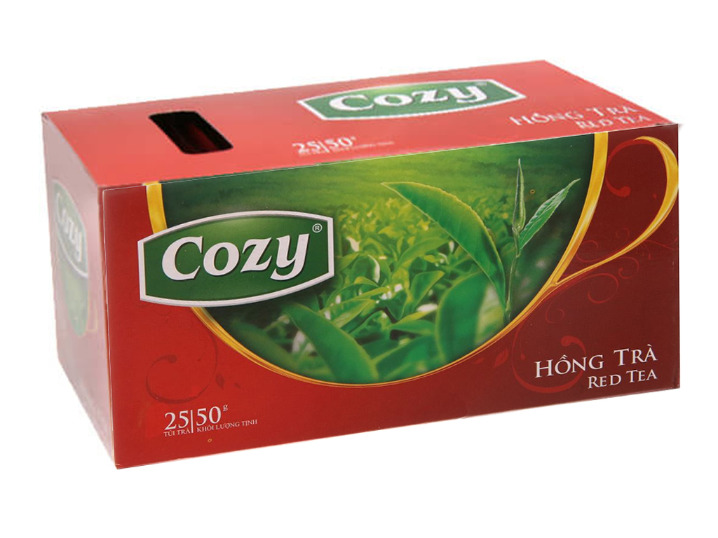 Hồng trà Cozy túi lọc 50g (25 gói)