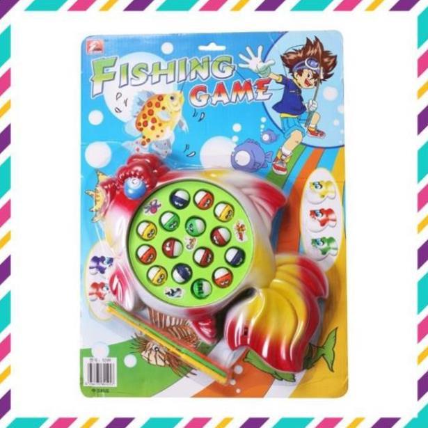 [] Đồ chơi hồ câu cá vàng chạy pin cho bé