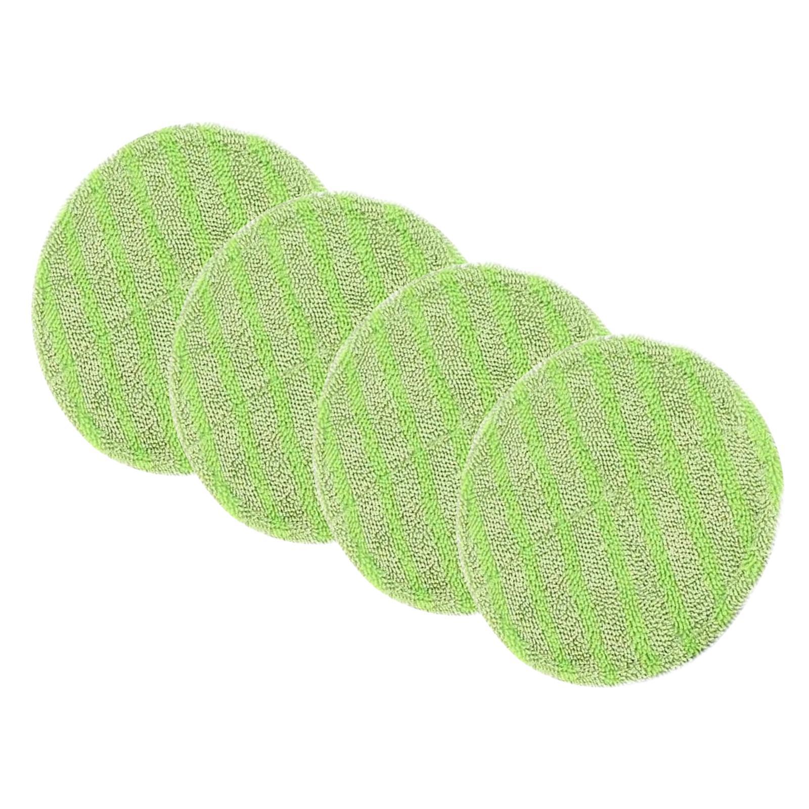 8Pcs Round Mop Replacement Pads 6.5inch Floor Cleaning Spin Pads for Electric Rotary Mop Hardwood Tile Parquet Floors and Other Floors