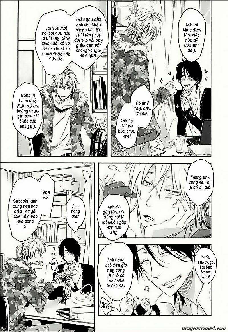 toshishita kareshi no renai kanriguse (thói quen quản lý tình yêu của chàng phi công trẻ) chapter 1 7