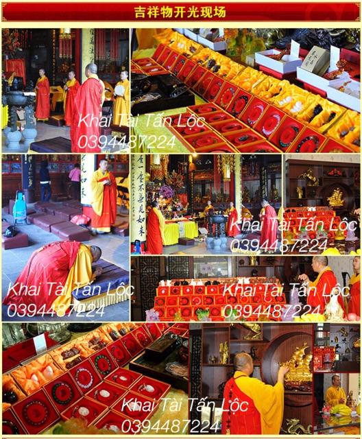 Vòng tay hồ lô dây đỏ may mắn đã khai quang
