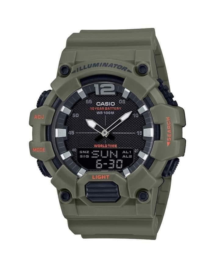 Đồng Hồ Nam Dây Nhựa Casio HDC-700-3A2 Pin 10 Năm | HDC-700-3A2