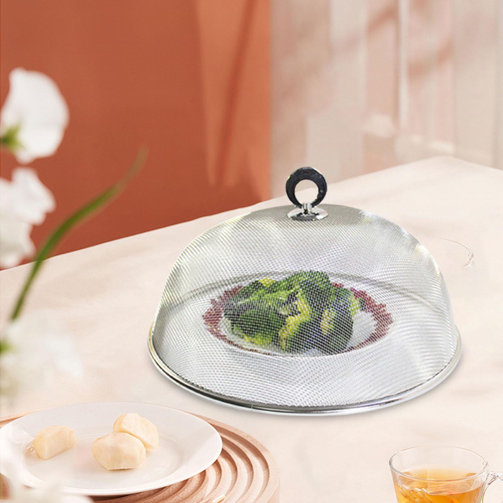 Food Covers Reusable Stainless Steel food Dome Cover for Home Parties