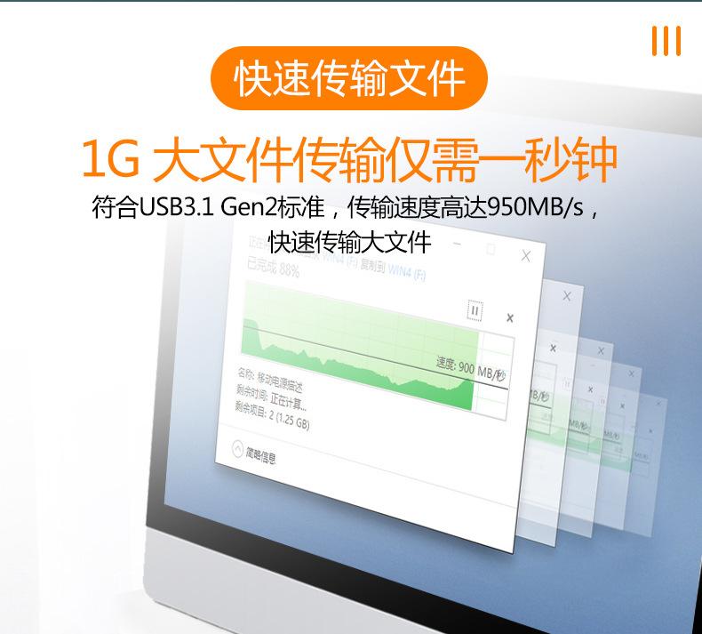 USB 3.1 Cáp mở rộng USB C PD100W 10Gbps Mở rộng cáp nam sang nữ loại C mở rộng dây cáp sạc nhanh
