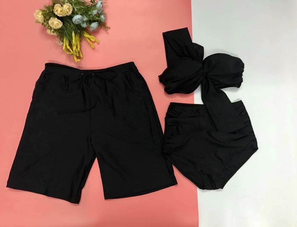Set Đồ Bơi Nam Nữ 3 Mảnh