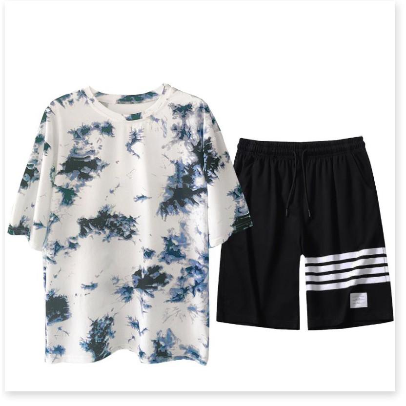 SET BỘ ĐỒ THỂ THAO HOẠ TIẾT LOANG MÀU CỰC ĐẸP , MỚI 2021 , HOT THỜI TRANG NEMO36 STORE