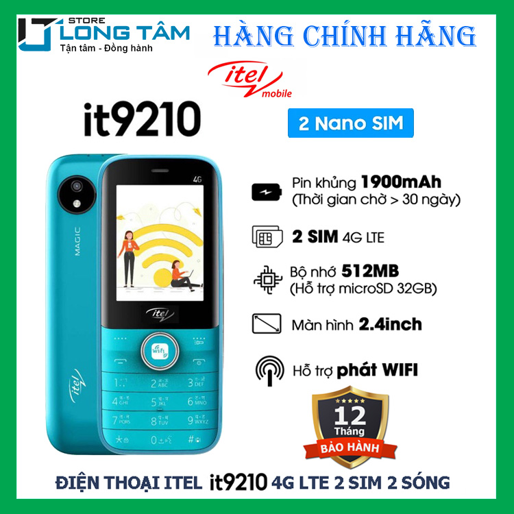 Hình ảnh Điện thoại di động ITEL 9210 4G - Hàng Chính Hãng