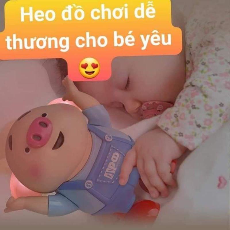 Đồ chơi Chú heo biết hát biết nhảy theo điệu nhạc vui nhộn cho bé yêu