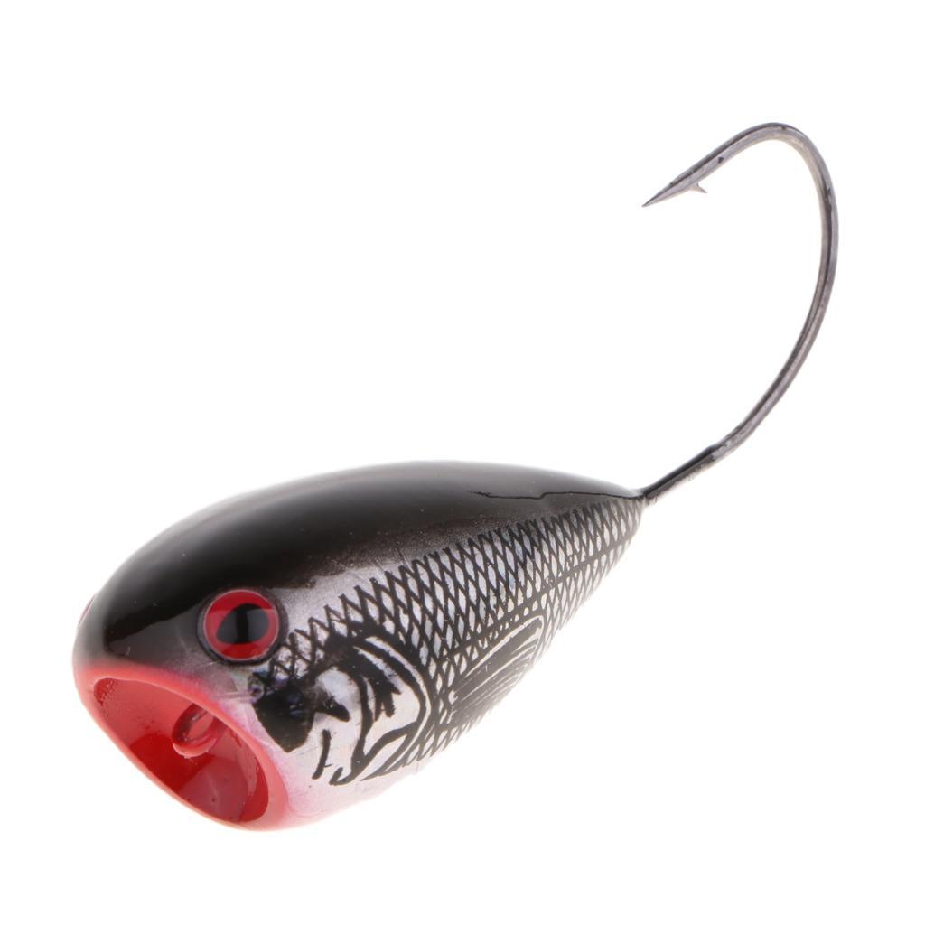 1pc Simulation 3D Freshwater Saltwater Fishing Tackle Hook Lure Hard Baits Accessory