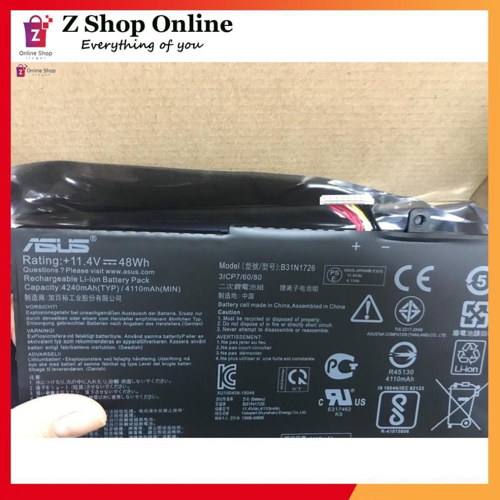 PIn Dùng Cho Laptop Asus FX504 FX504GD FX505 FX505GE FX80 FX80GE B31N1726