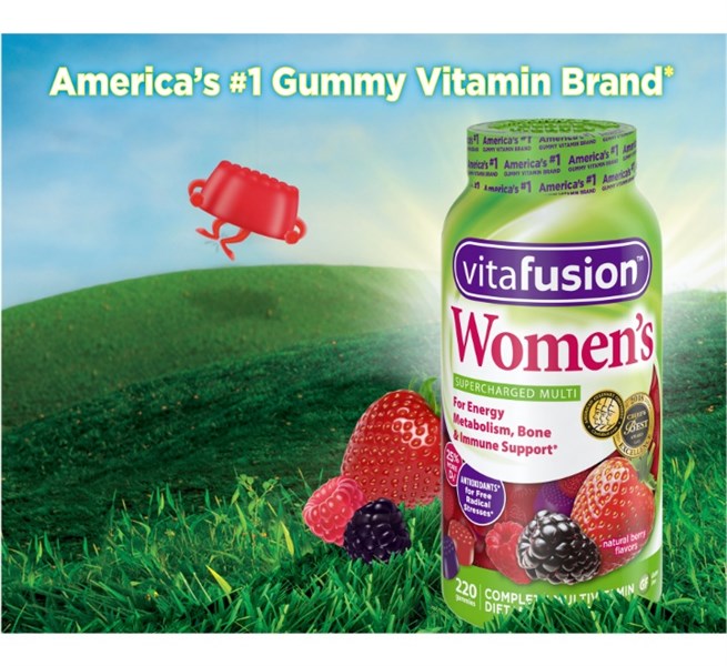 Kẹo Dẻo bổ sung Vitamin Vitafusion Women's Multivitamin, 220 viên (Hộp)