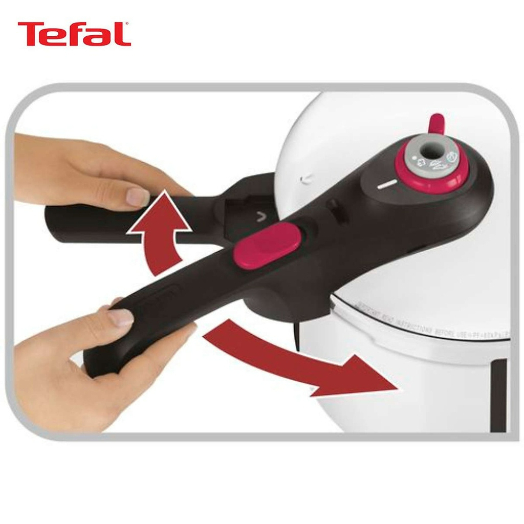 Nồi Áp Suất TEFAL SECURE 5 NEO 6L, Thiết Kế Sang Trọng, Chất Liệu Thép Không Gỉ, Dễ Dàng Vệ Sinh, Công Nghệ Hiện Đại, Tiết Kiệm Năng Lượng 70%. Thích Hợp Sử Dụng Cho Mọi Loại Bếp, Nhập Khẩu Pháp, Hàng Chính Hãng, Bảo Hành 12 Tháng