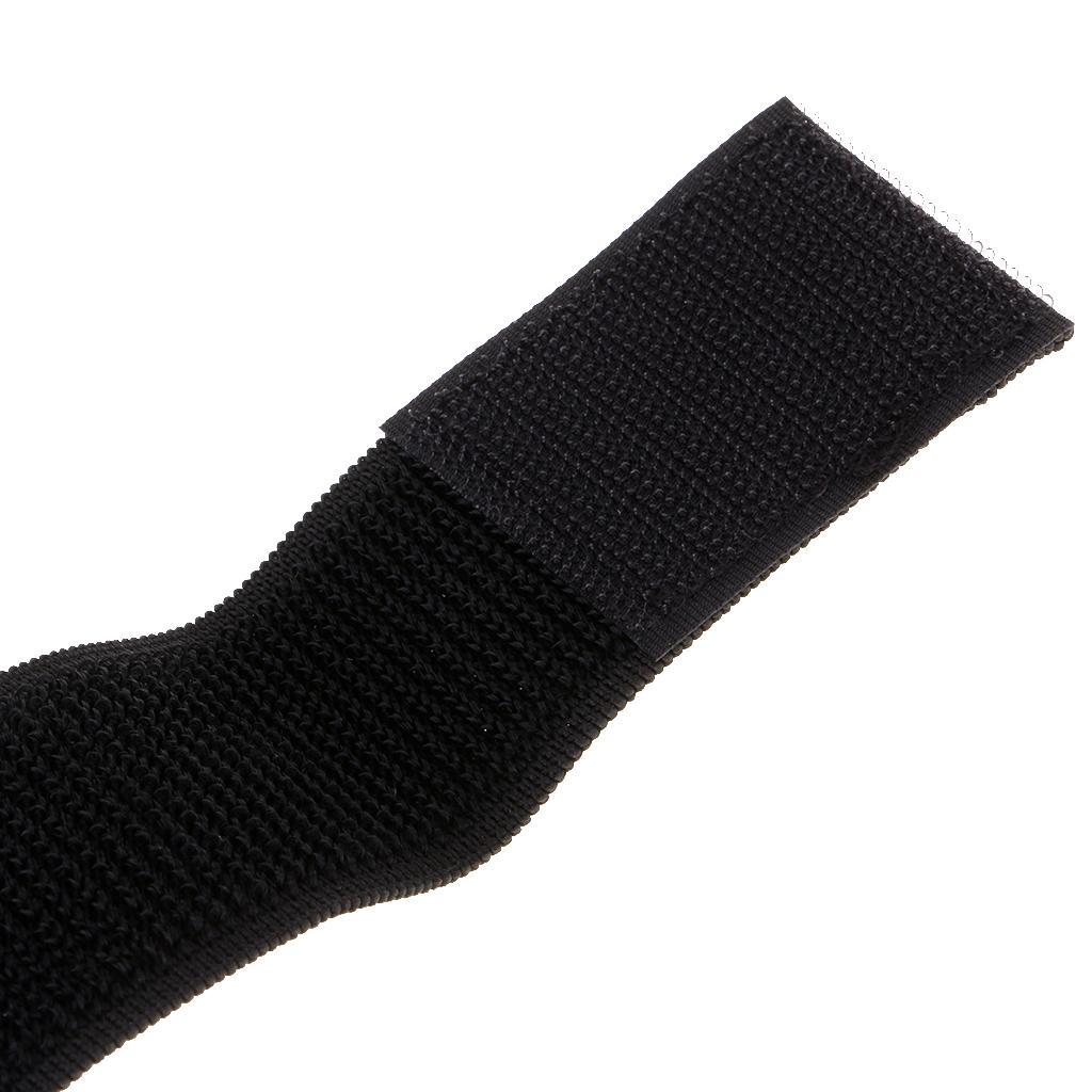 4x 67cm Cable Ties Strap W Buckle Hook Loop Fastener Sticky Tapes Organizer