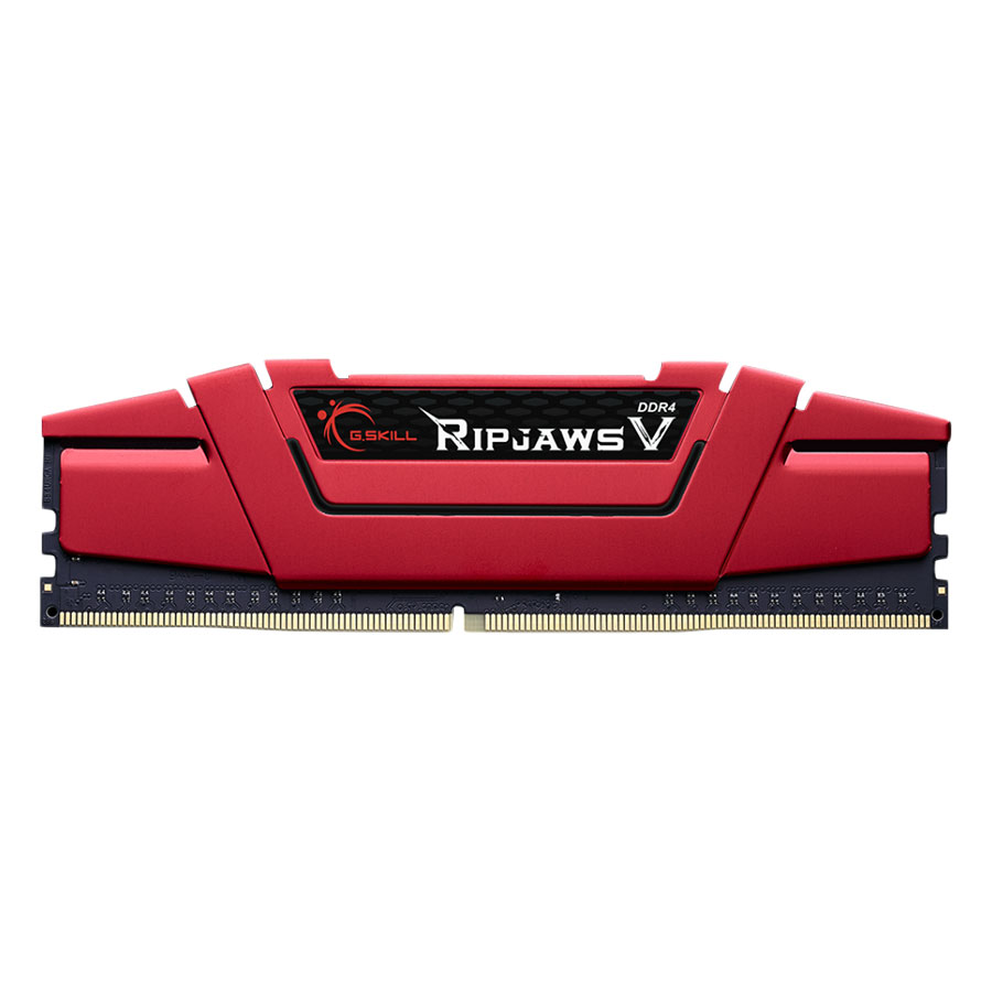 Bộ 2 Thanh RAM PC G.Skill F4-2666C15D-8GVR Ripjaws V 4GB DDR4 2666MHz UDIMM XMP - Hàng Chính Hãng