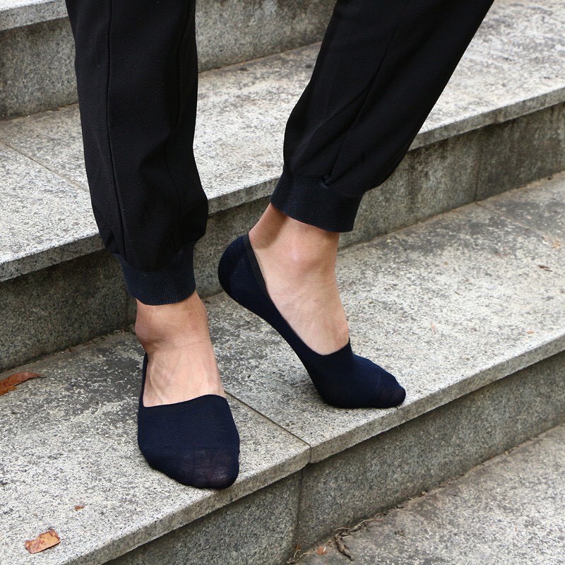 Bộ 5 tất nửa bàn chân nam nữ xuất Nhật, thích hợp với người đi giầy lười , đi giầy không nhìn thấy tất