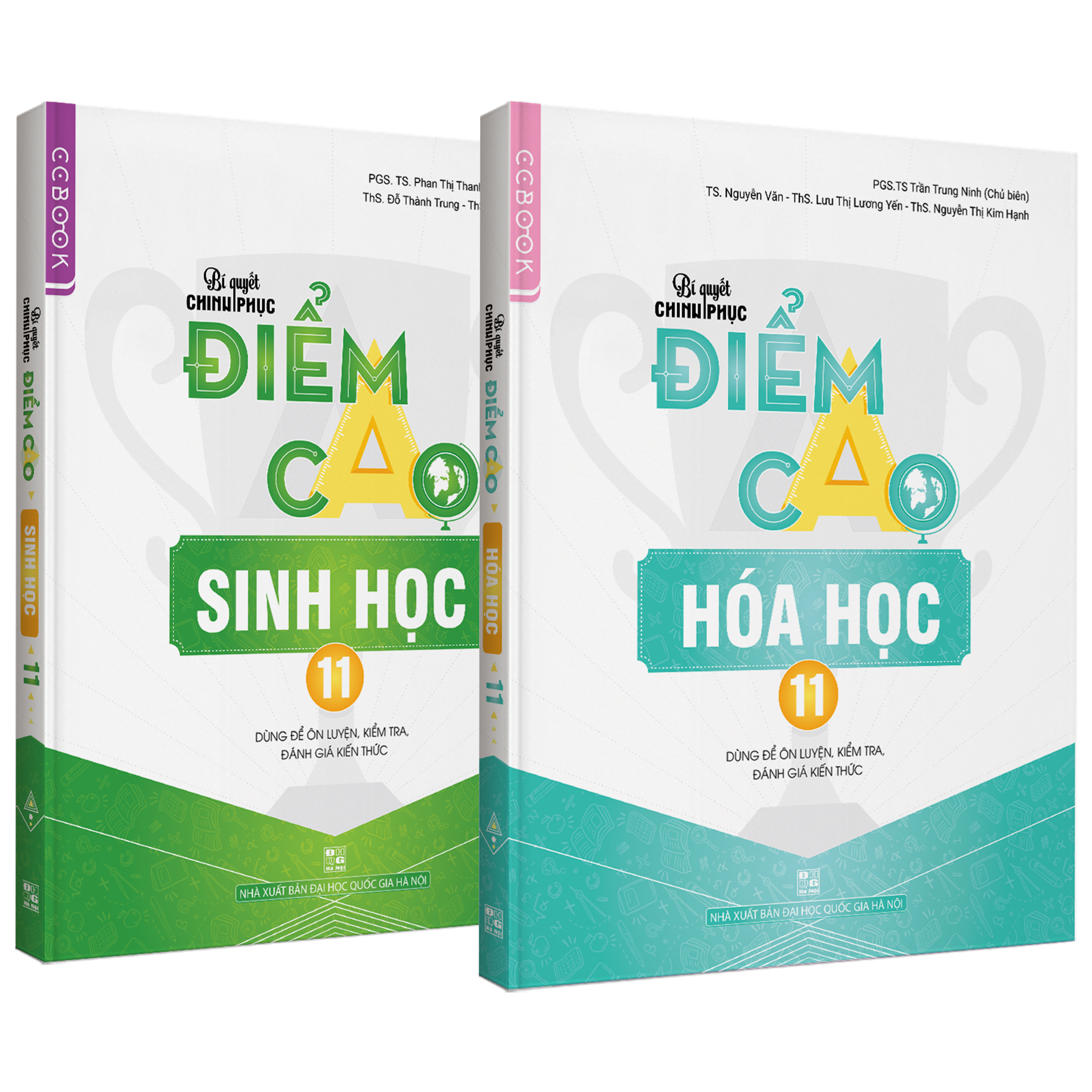 Combo Bí quyết chinh phục điểm cao Hóa học 11 + Sinh học 11