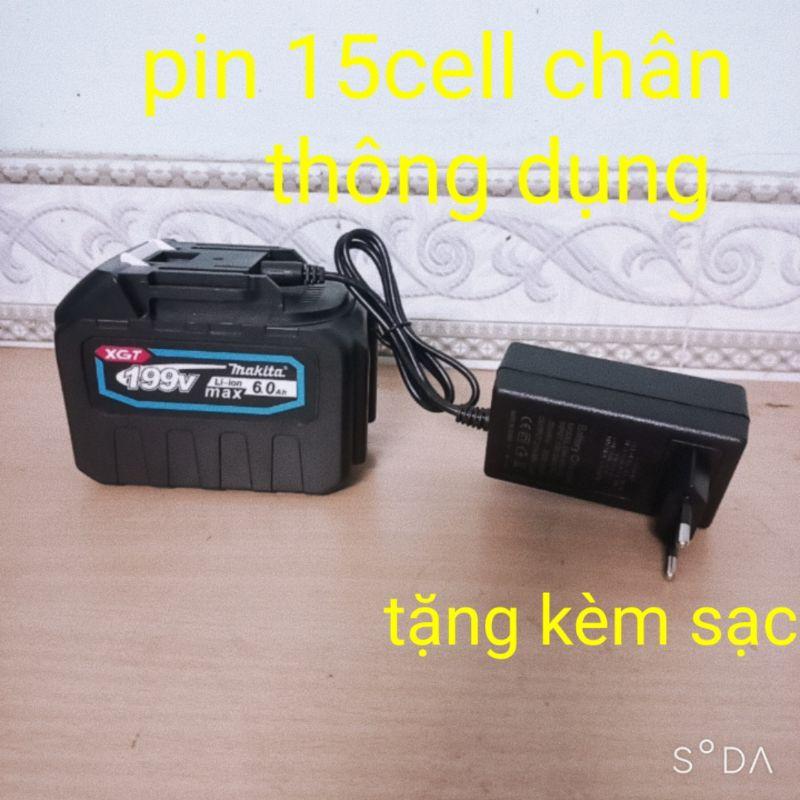 Pin 15cell chân thông dụng dùng cho máy hitaci, dewat, navra, ke,n, makl.ta