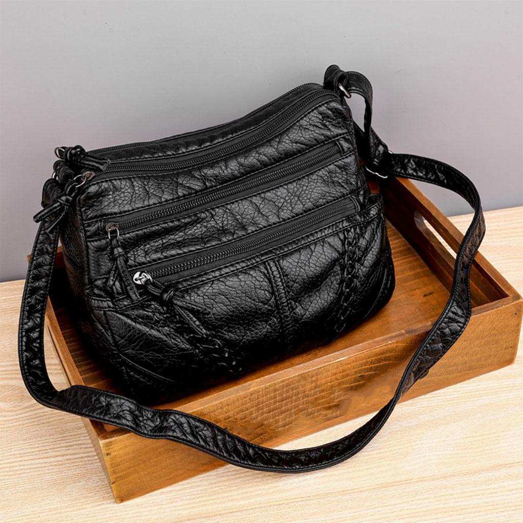 Womens Shoulder Handbag Ladies Cross Body  Bag Travel Holiday black