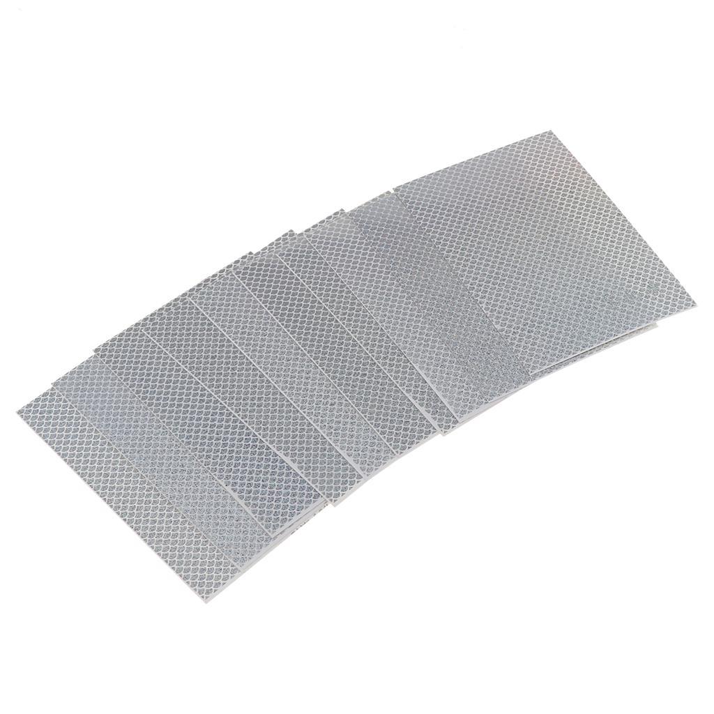 10pcs Waterproof Scale Holographic Tape Fly Tying Materials 099
