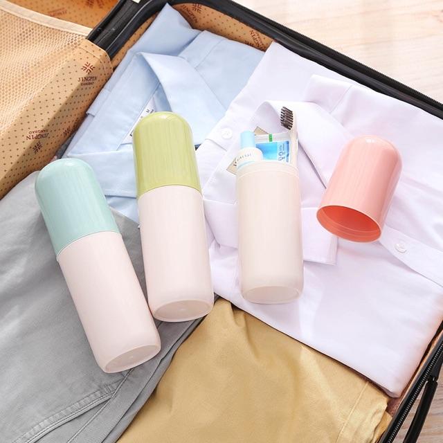 Hộp Đựng Bàn Chải Và Kem Đánh Răng Du Lịch Tiện Lợi