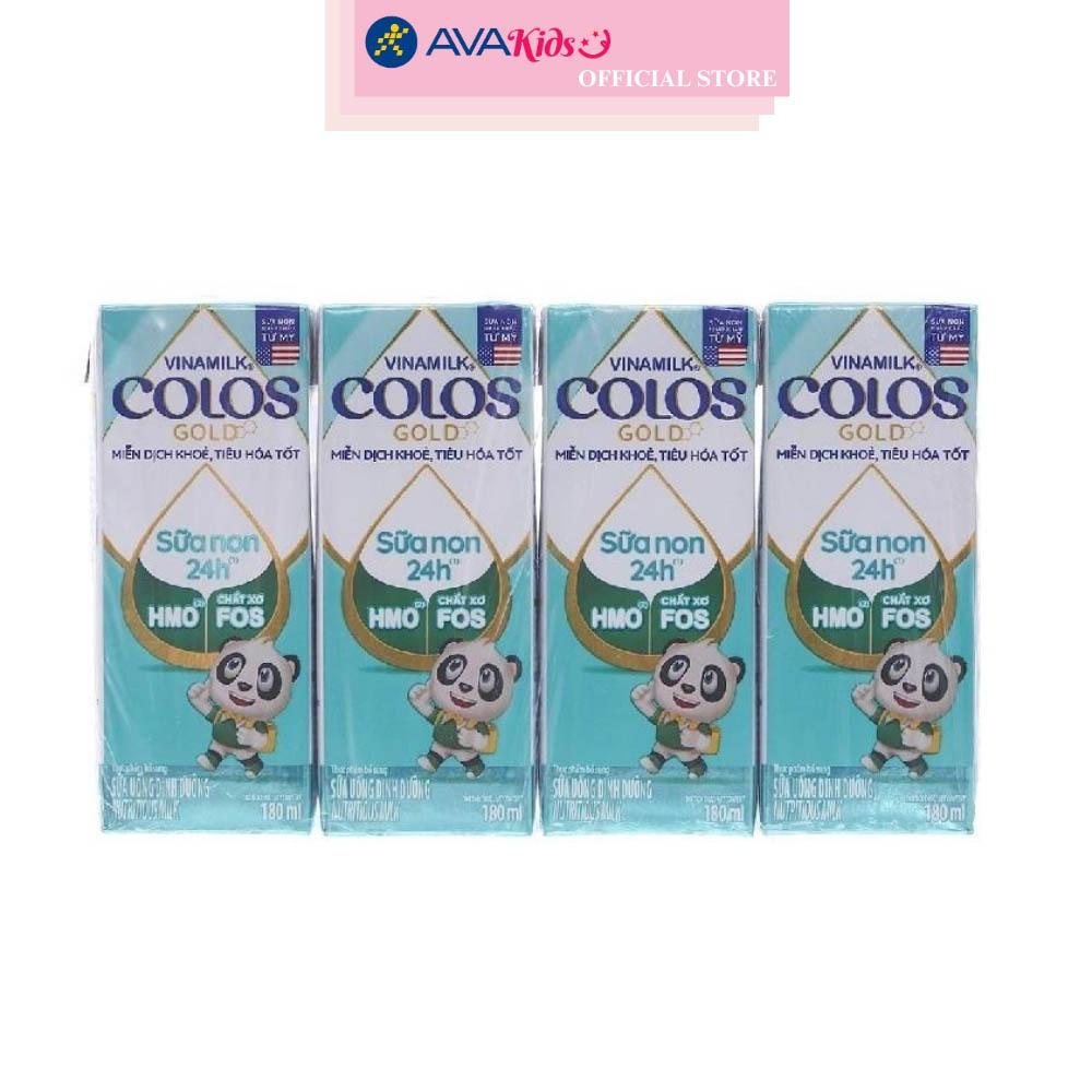 Thùng 48 hộp sữa non pha sẵn Vinamilk ColosGold 180 ml (từ 1 tuổi)