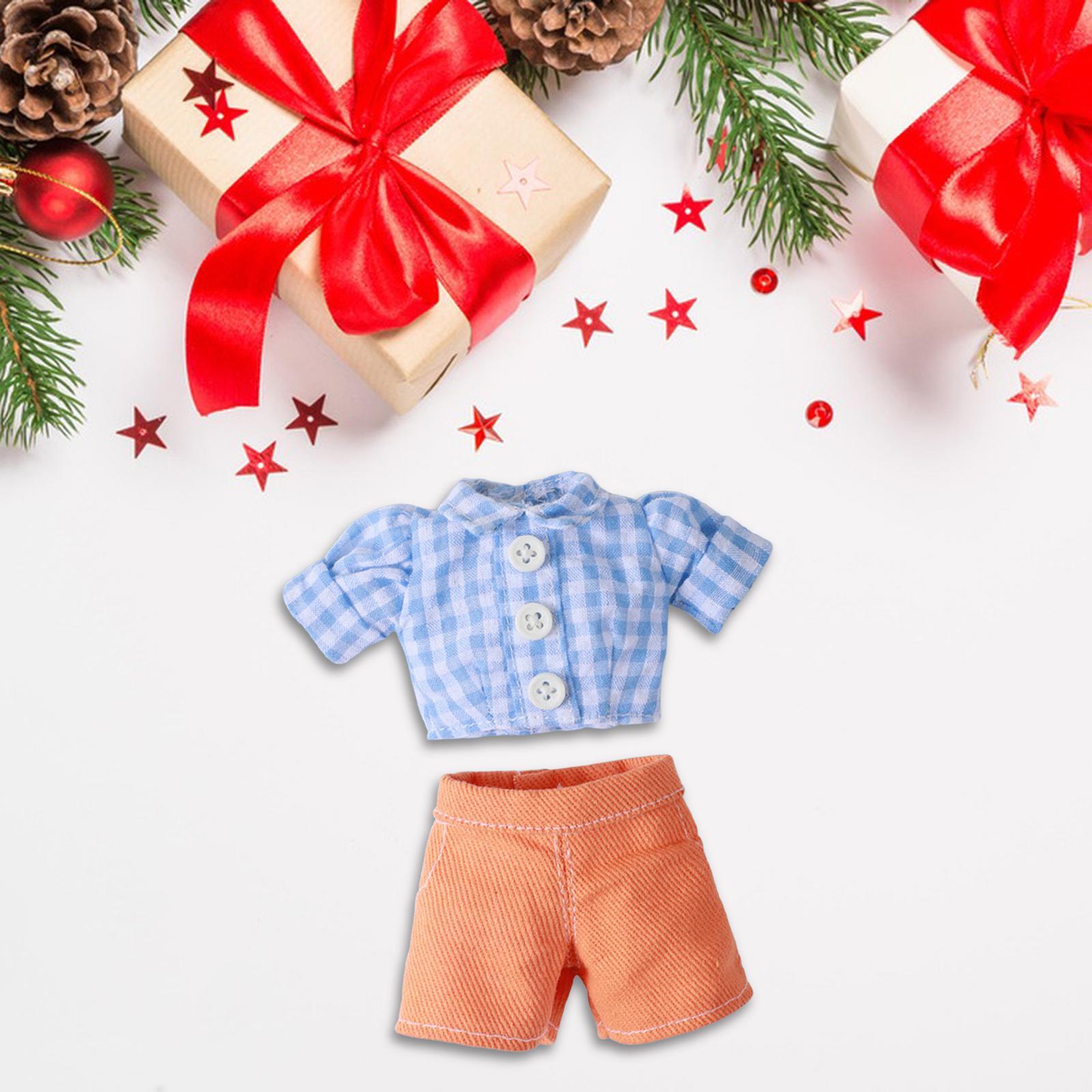 Doll Clothes Girl Doll Outfits Set Fashion Doll Dress Suit for 1/6 BJD 12 inch Doll