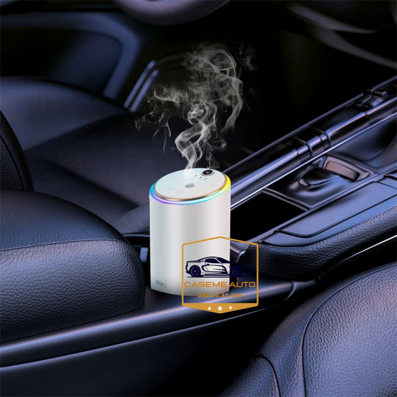 Máy Khuếch Tán Tinh Dầu Ô Tô Wi WU Starry Ambient Aroma Diffuser AR003 – Sang Trọng, Có Đèn LED, Pin 500mAh - Hàng Chính Hãng
