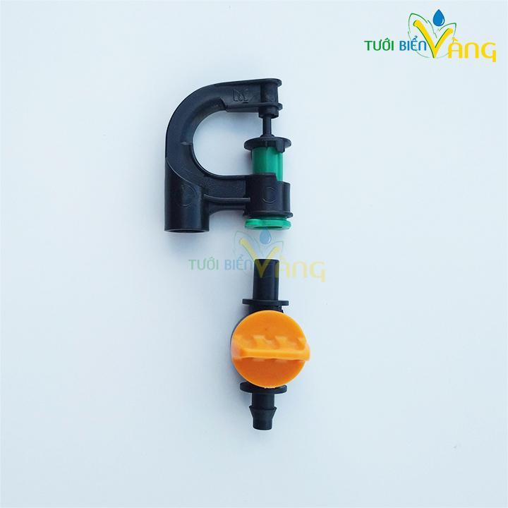 Béc tưới G5 phun mưa thiết kế chống côn trùng giá sỉ 500 béc - có van điều chỉnh tưới cây,phun mưa cho cây ăn quả lâunăm