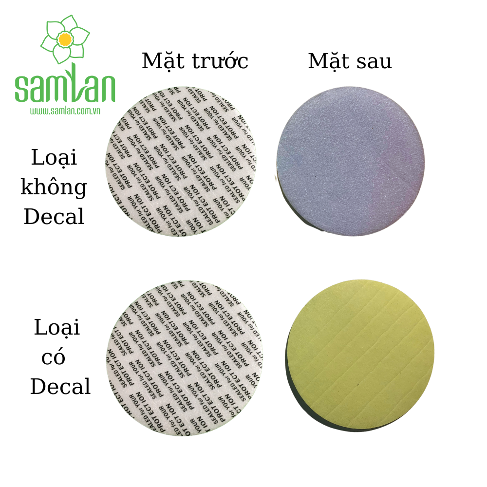 Màng Seal tự dính PSP 1.2 phi 53 - Màng seal Sam Lan ( lẻ từ 1000 cái )