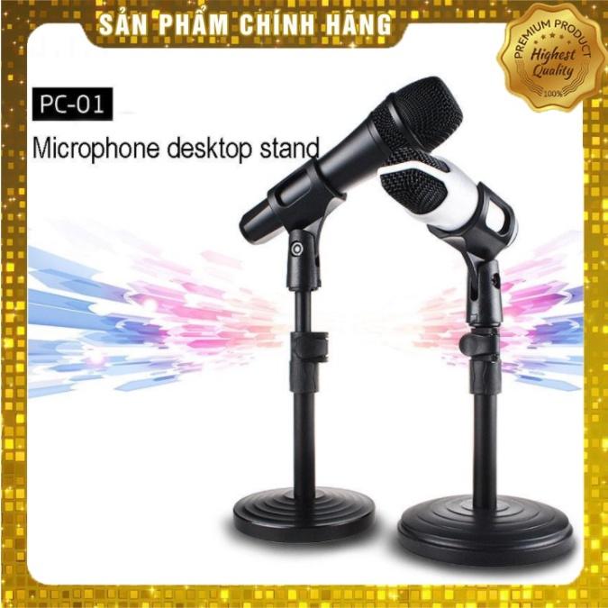 Chân Đế Micro Đứng Để Bàn Microphone Stand