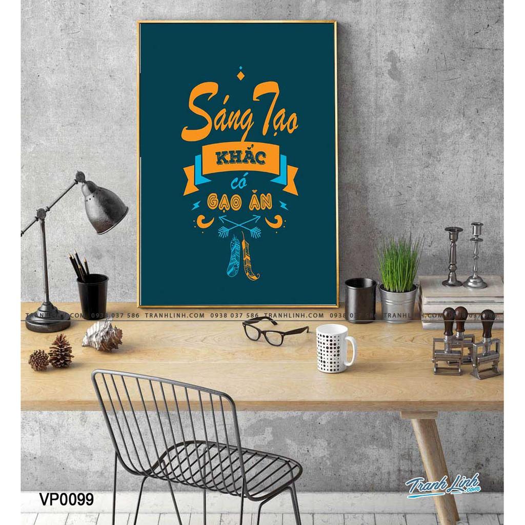 Tranh canvas treo văn phòng tạo động lực