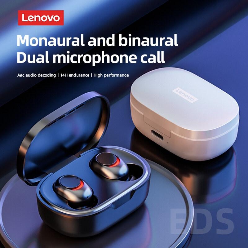 Tai nghe Lenovo pd1x bluetooth 5.0 giảm tiếng ồn tích hợp micro-Hàng chính hãng