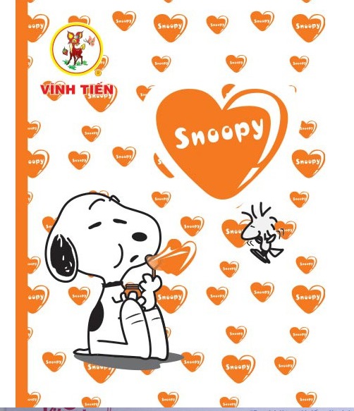 Lốc 5 Tập Snoopy 4 Ôly 200 Trang - Mẫu Ngẫu Nhiên