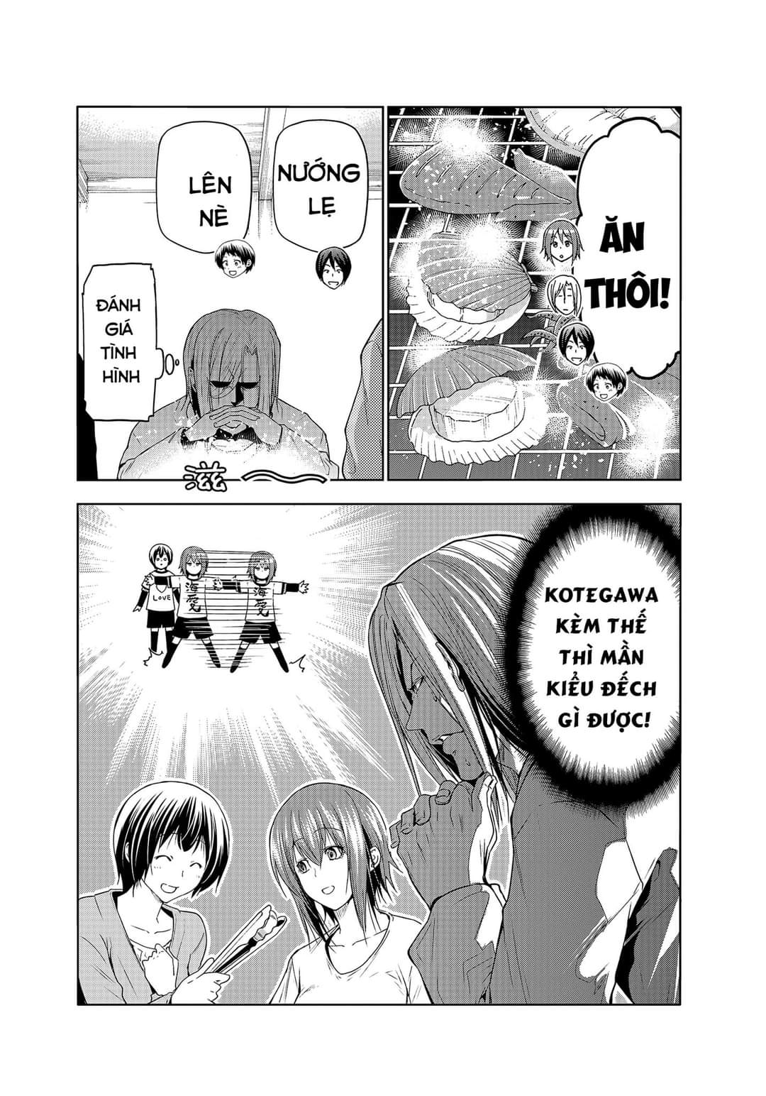 cô gái thích lặn - grand blue chapter 82 28