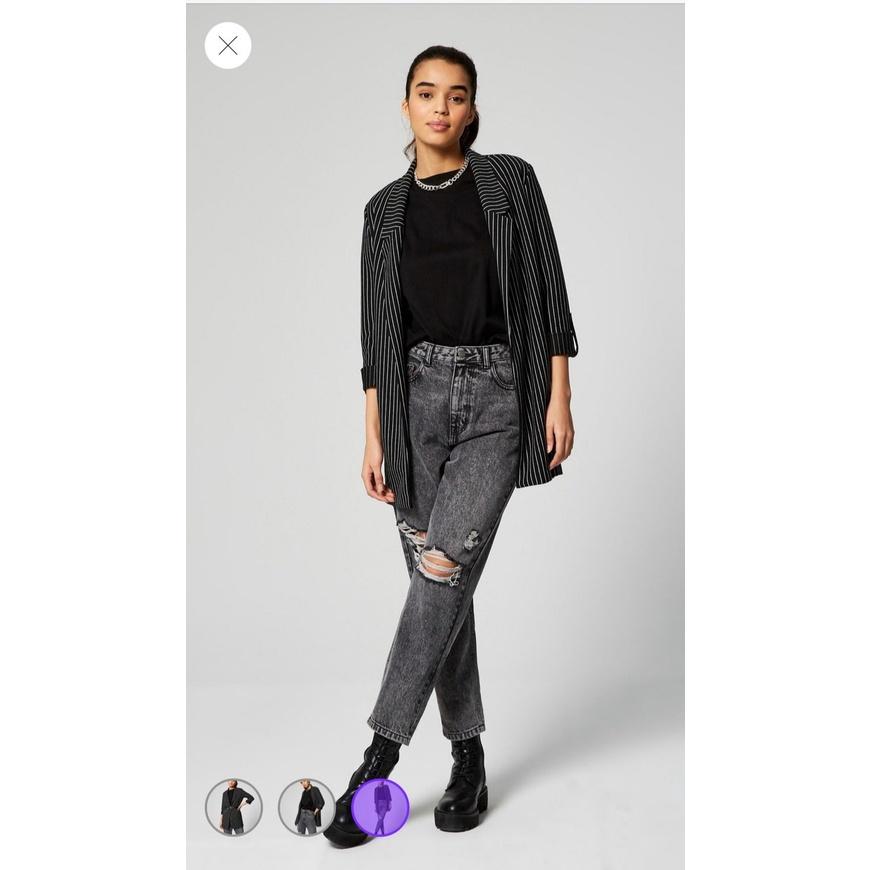 Áo Khoác Vest Blazer Sọc Thời Trang- Cá Tính- Chuẩn Đẹp